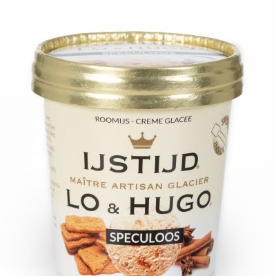 Potje roomijs speculoos